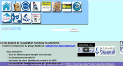 Desktop Screenshot of personneshandicapees-dpt35.fr